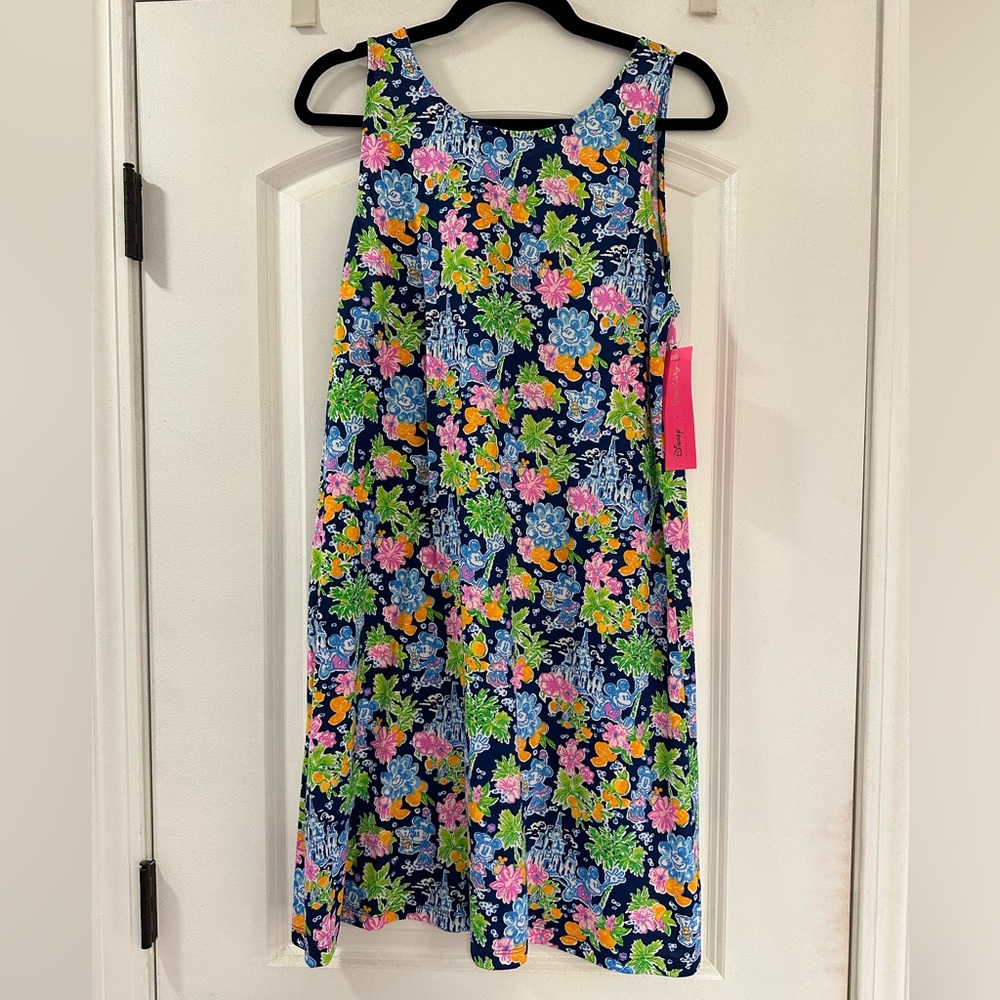 NWT Lilly Pulitzer Lilly Loves Disney Navy Kristen Dress